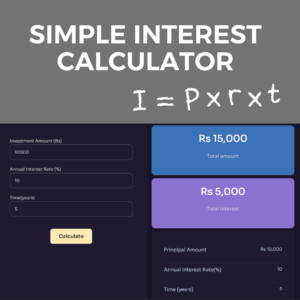 Simple Interest Calculator